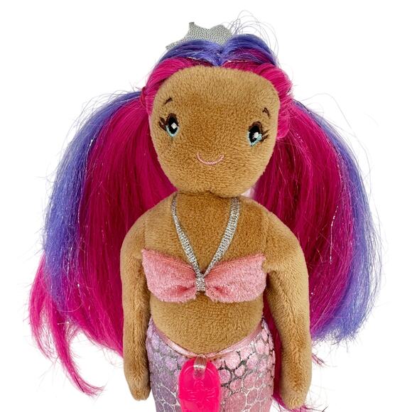 NOLA the Plush PURPLE MERMAID 13" Stuffed Doll by Douglas Cuddle Toys #1691 - Picture 2 of 8